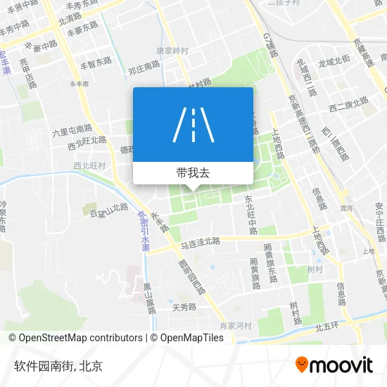 软件园南街地图
