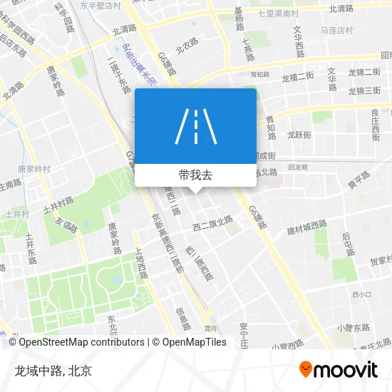 龙域中路地图
