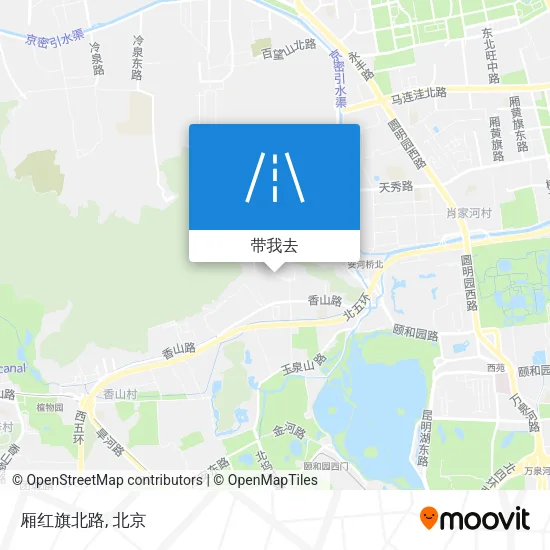 厢红旗北路地图