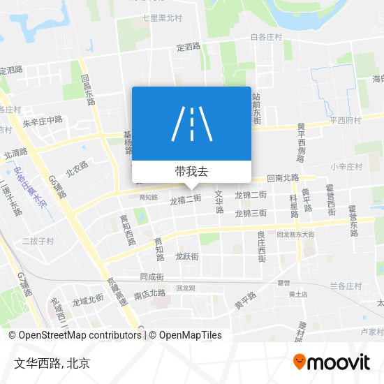 文华西路地图