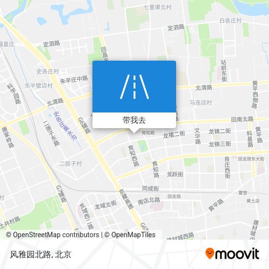 风雅园北路地图