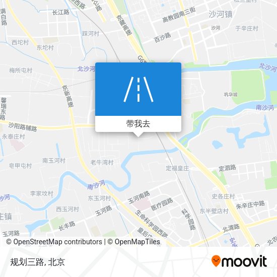 规划三路地图