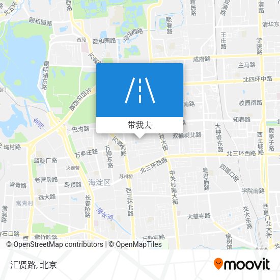 汇贤路地图