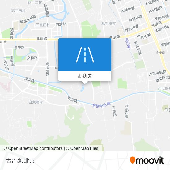 古莲路地图