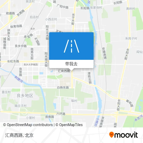 汇商西路地图