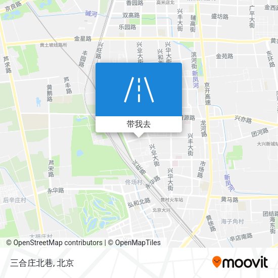 三合庄北巷地图