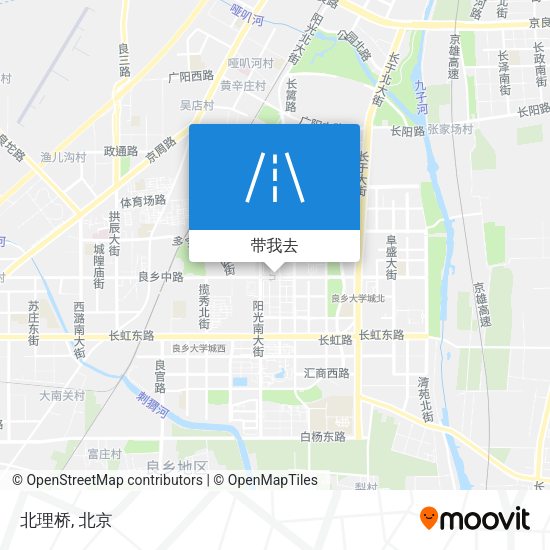 北理桥地图