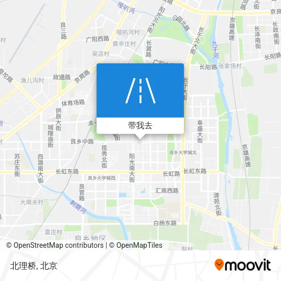 北理桥地图