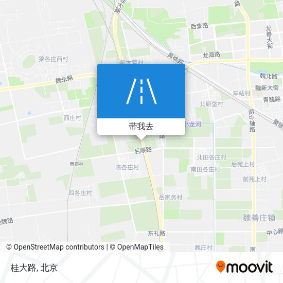 桂大路地图