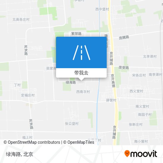 绿海路地图