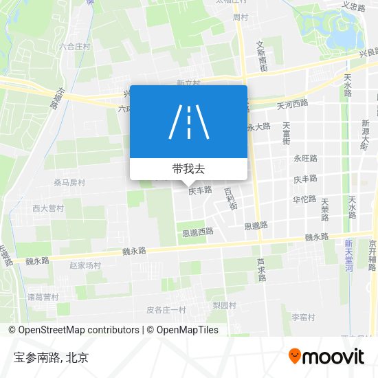 宝参南路地图