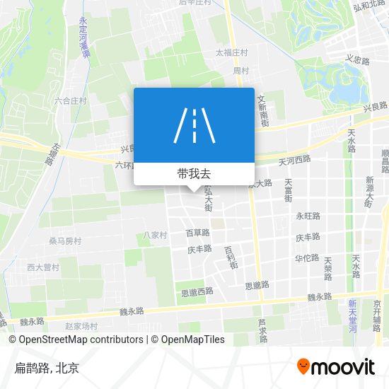 扁鹊路地图