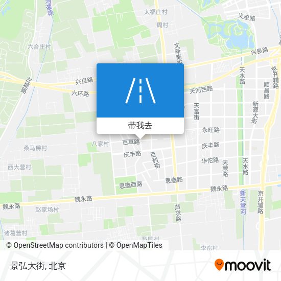 景弘大街地图
