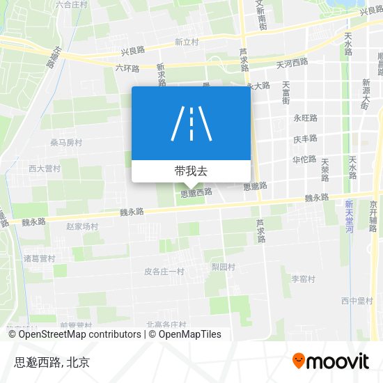 思邈西路地图