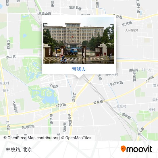 林校路地图