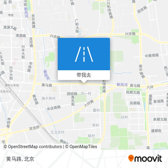 黄马路地图