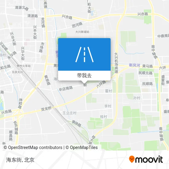 海东街地图