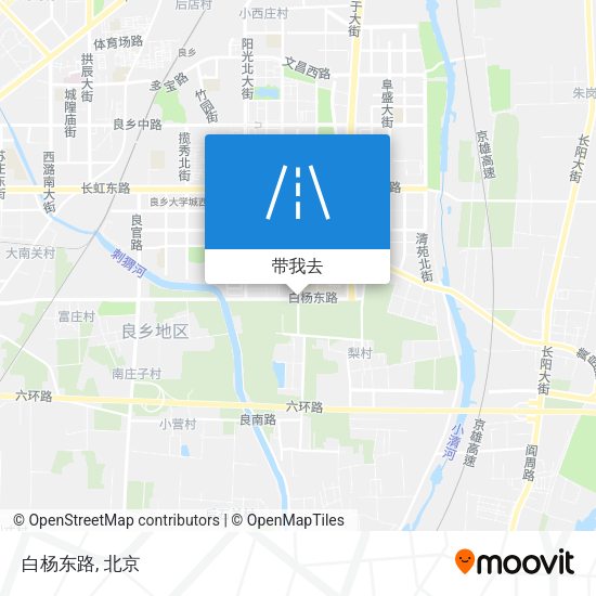 白杨东路地图