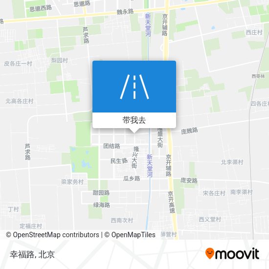 幸福路地图