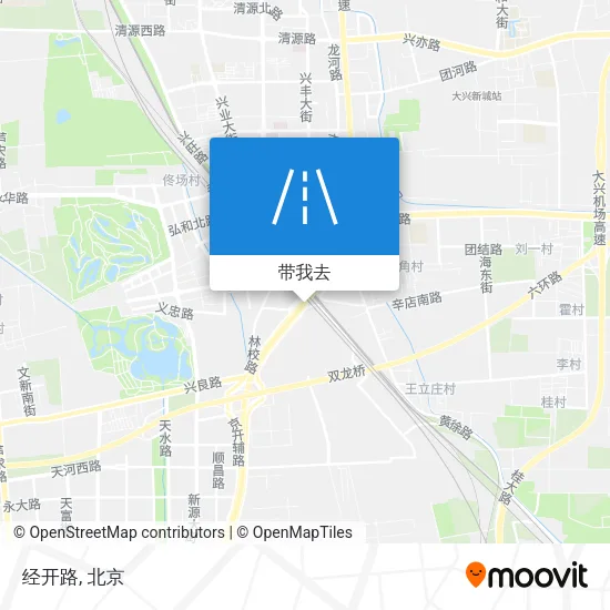 经开路地图