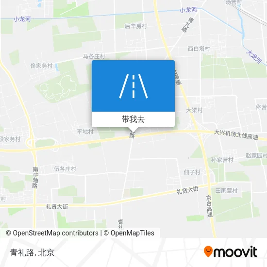 青礼路地图
