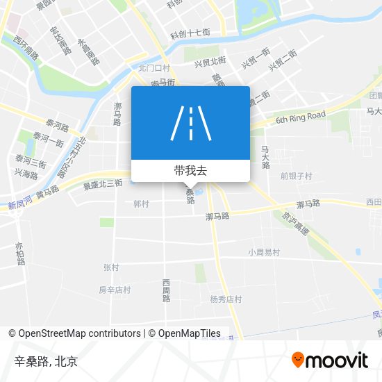 辛桑路地图
