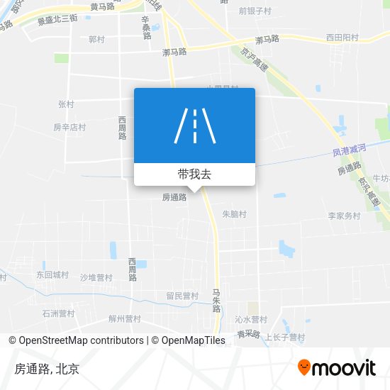 房通路地图