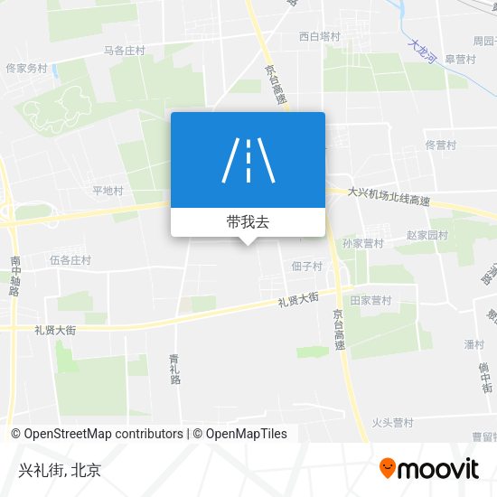 兴礼街地图