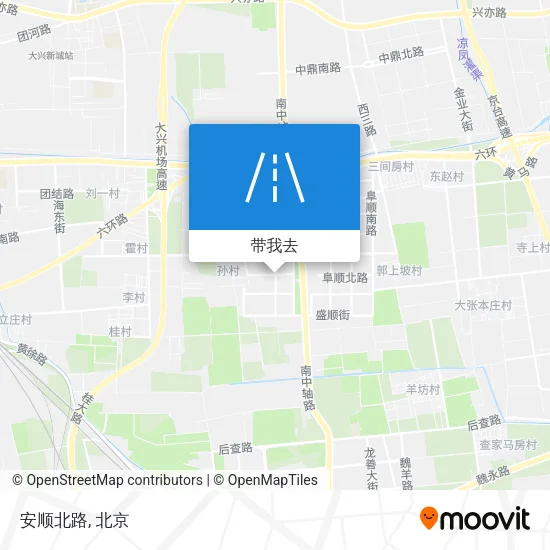 安顺北路地图