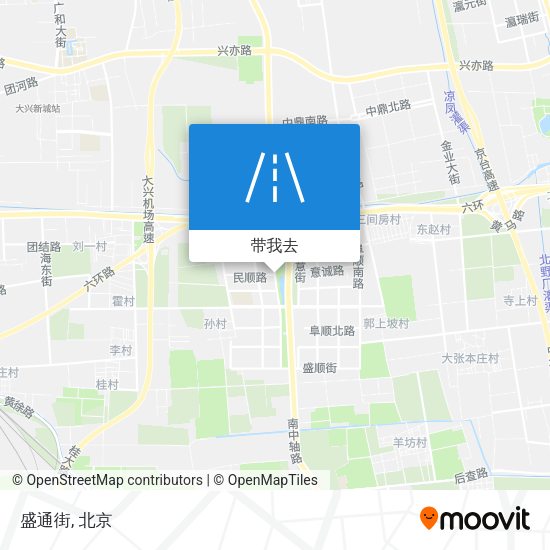 盛通街地图