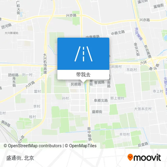 盛通街地图
