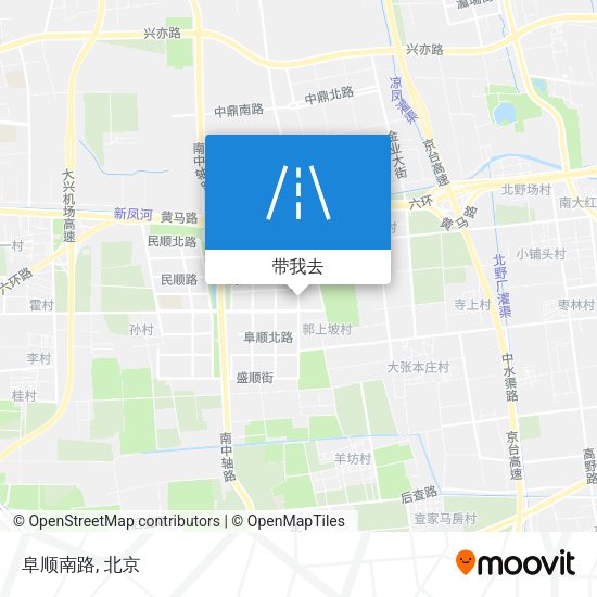 阜顺南路地图