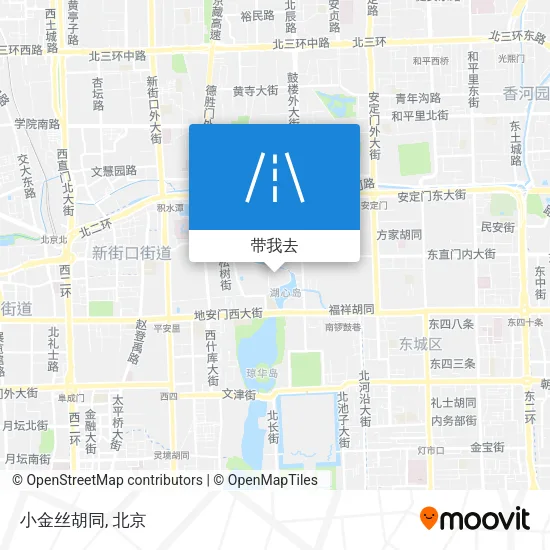 小金丝胡同地图