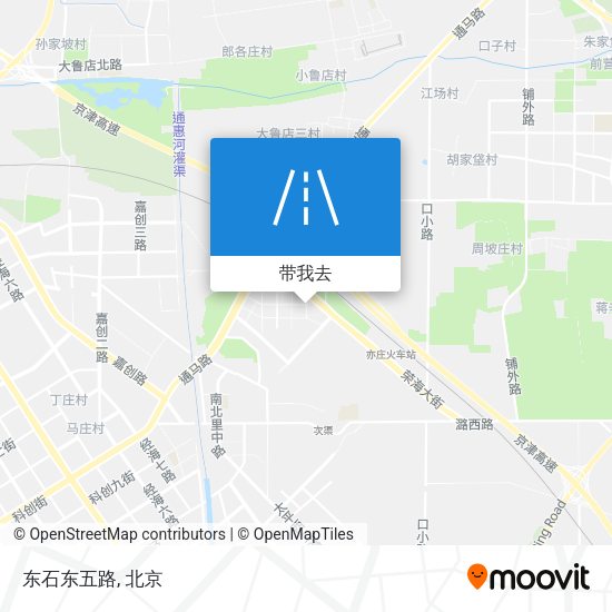 东石东五路地图