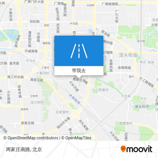 周家庄南路地图