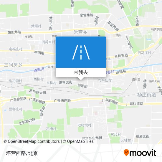 塔营西路地图