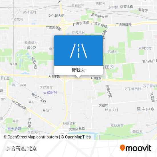京哈高速地图