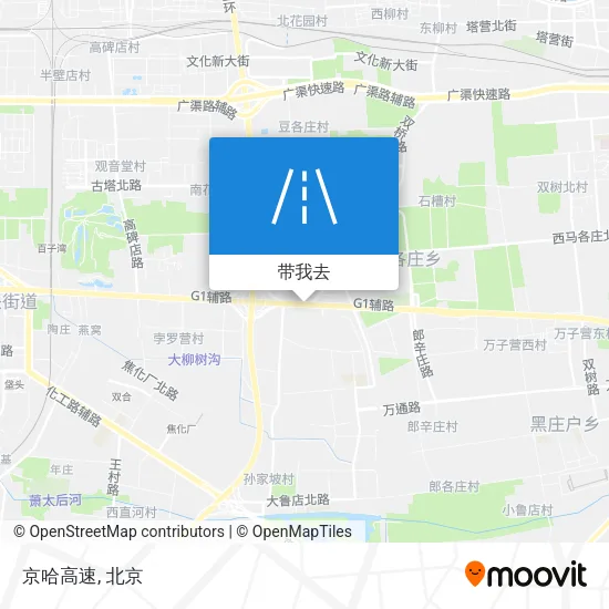 京哈高速地图