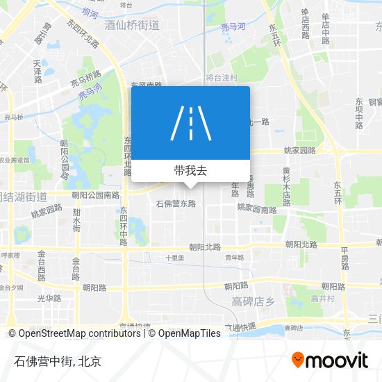 石佛营中街地图