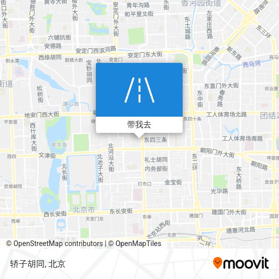 轿子胡同地图