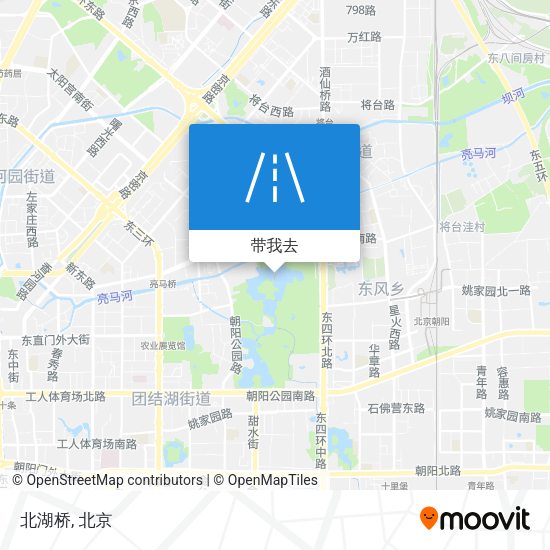 北湖桥地图