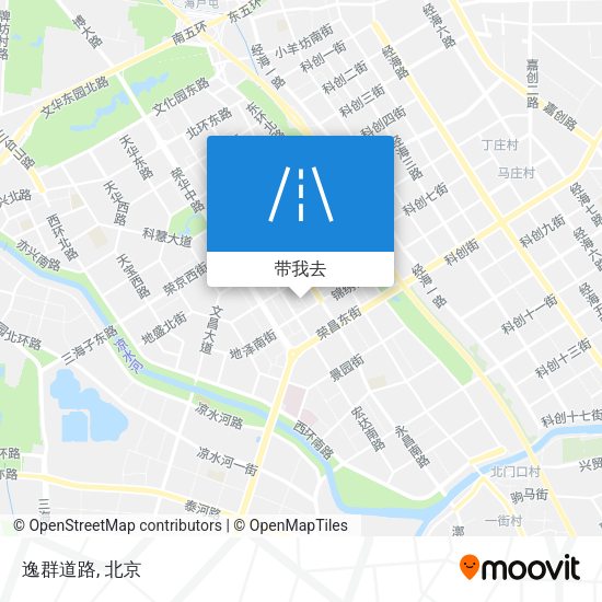 逸群道路地图