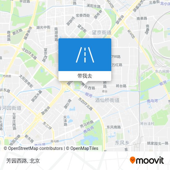 芳园西路地图