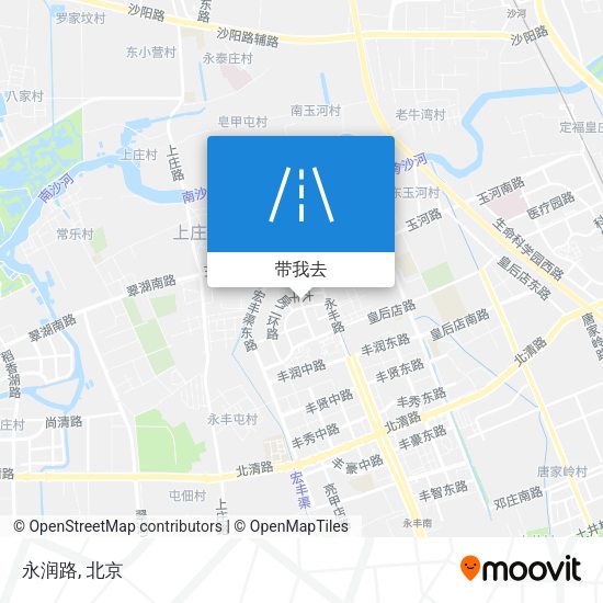 永润路地图