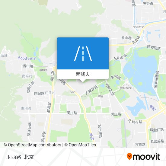 玉西路地图