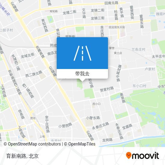 育新南路地图