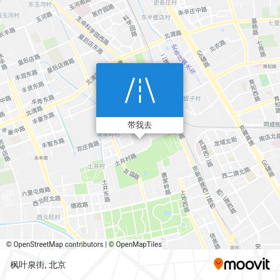 枫叶泉街地图