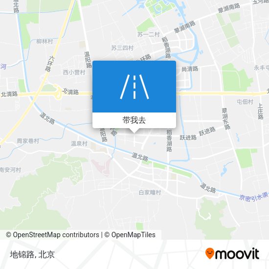 地锦路地图