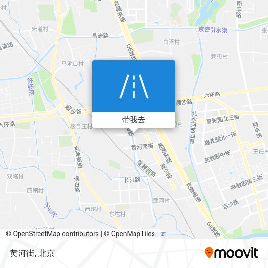 黄河街地图