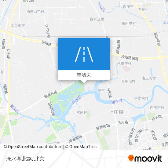 渌水亭北路地图